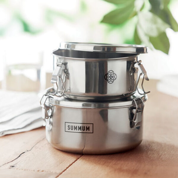 mo6365.jpg Ensemble de boîtes à lunch en acier inoxydable – Image 1