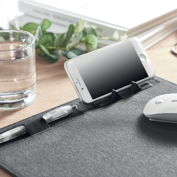 mo6416.jpg Tapis de souris multifonction 2 tons en polyester 300D RPET – Image 1