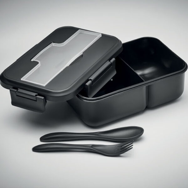 Boîte à lunch bento 2 niveaux en PP – Image 1