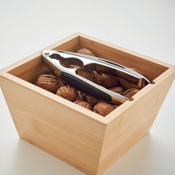 Set casse-noix avec boîte en bambou – Image 1