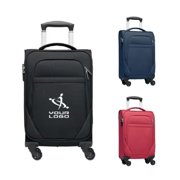 Valise cabine trolley en polyester RPET 600D – Image 2
