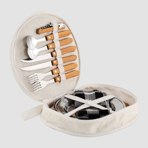 Ensemble de 2 Couverts pour Pique-nique – Image 1