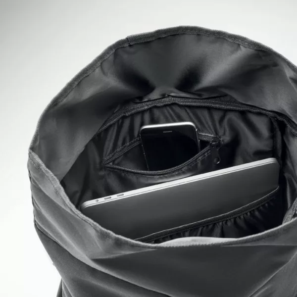 Sac à Dos Enroulable en Polyester 600D RPET personnalisé – Image 3