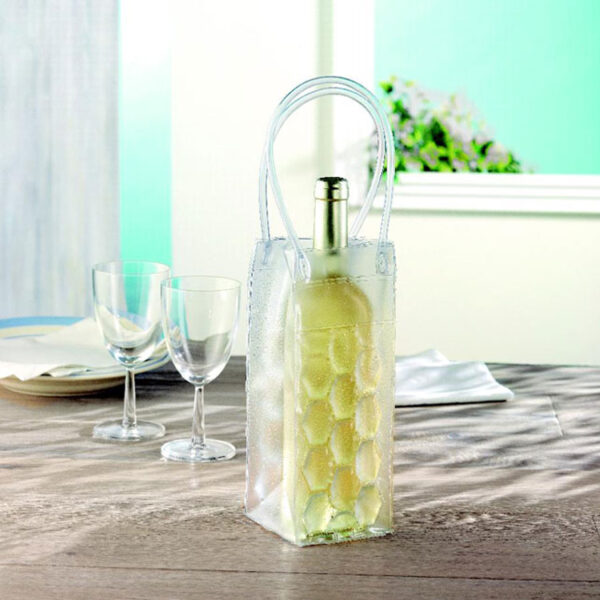 Sac réfrigérant en PVC transparent – Image 1