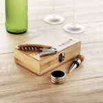 Coffret sommelier en bambou
