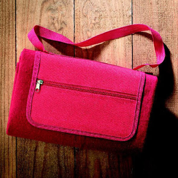 Couverture Polaire de Pique-Nique avec Dos PEVA – Image 1