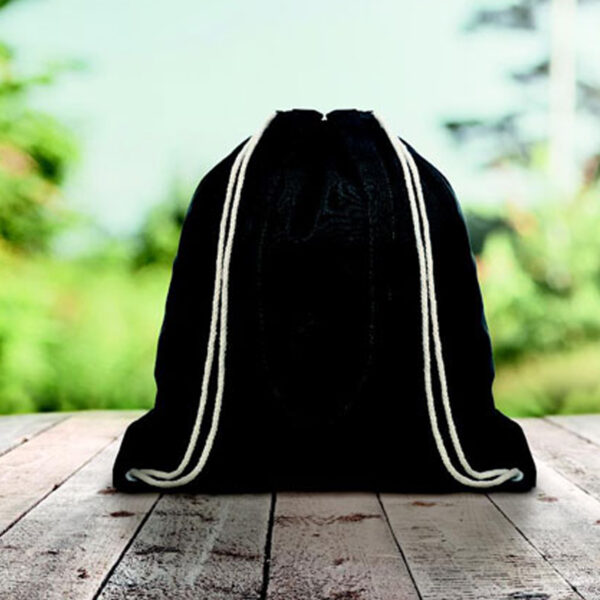 Sac shopping en toile avec anses longues – Image 1