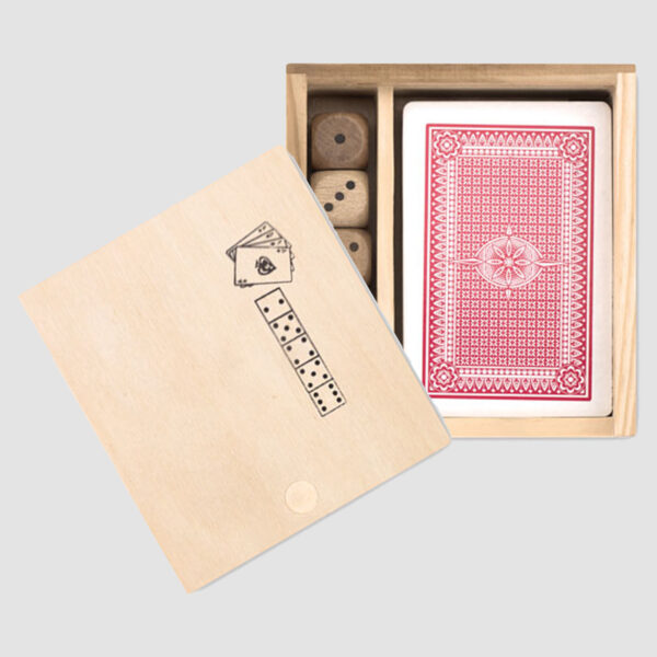 Coffret de jeu en bois – Image 1