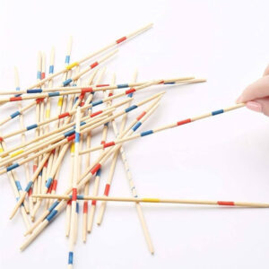 Jeu de Mikado en boîte bois