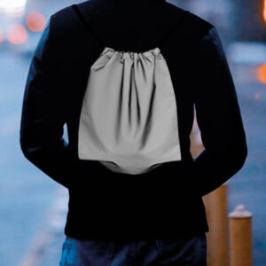 Sac à cordelettes réfléchissant