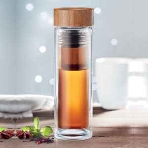 Gourde en Verre Borosilicate 400 ml