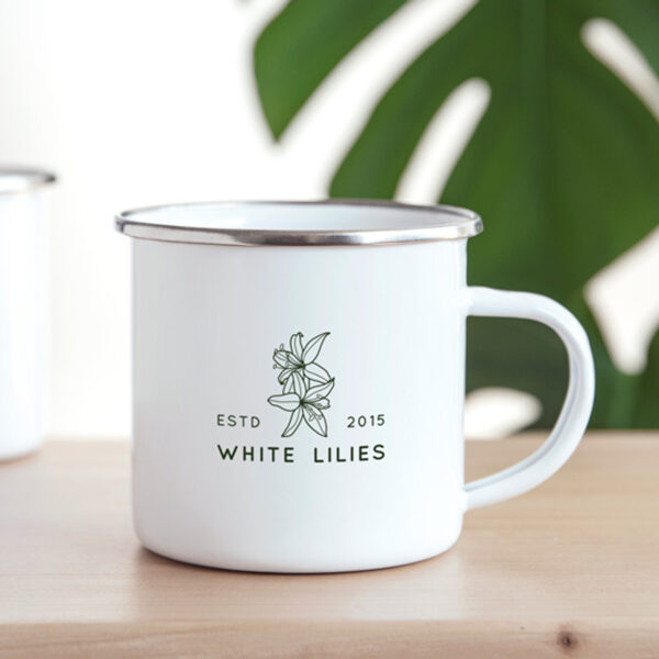Mug Émaillé Vintage – Image 1
