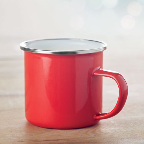 Mug Émaillé Vintage – Image 2