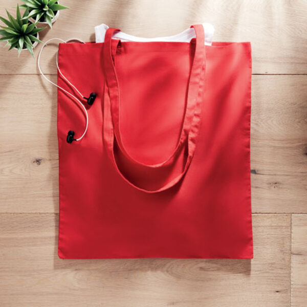 Sac shopping en coton 180 g/m² – Image 1