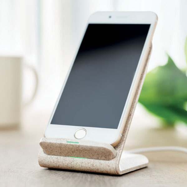 mo9891.jpg Support de téléphone avec chargeur sans fil double bobine – Image 1