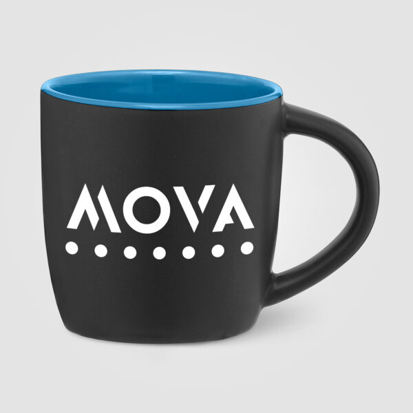 Tasse Zanzibar en céramique noire matte de 355 ml – Image 2