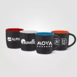 Tasse Zanzibar en céramique noire matte personnalisée - 355 ml – Image 2