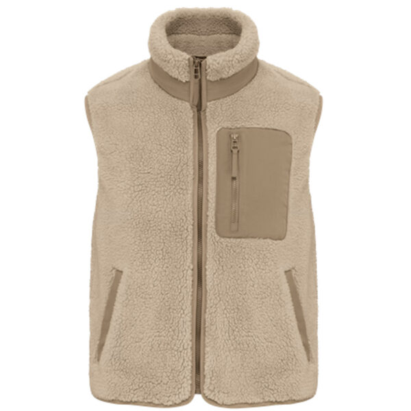 Bodywarmer sherpa unisexe écoresponsable – Image 2