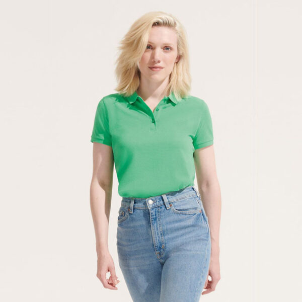Polo Femme Planet 100% Coton Bio - 170 g/m² – Image 1