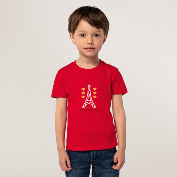 T-shirt Scout Enfant Col Rond Ajusté- 175 g/m² – Image 1