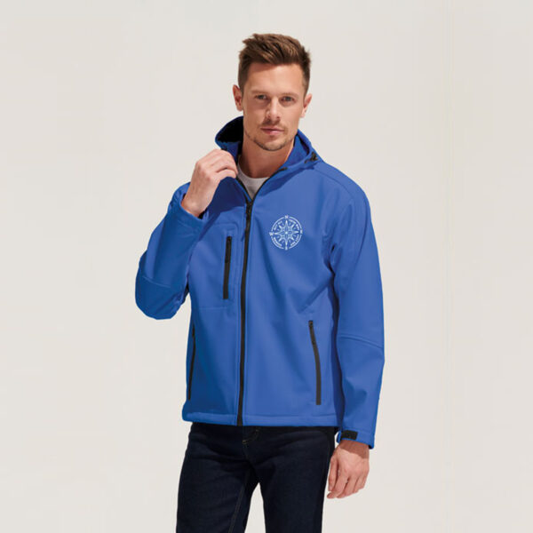 s46602.jpg Softshell Replay Homme à Capuche – Image 1