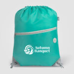 Sac à Cordon Vilda avec Poche Frontale Zippée – Image 4