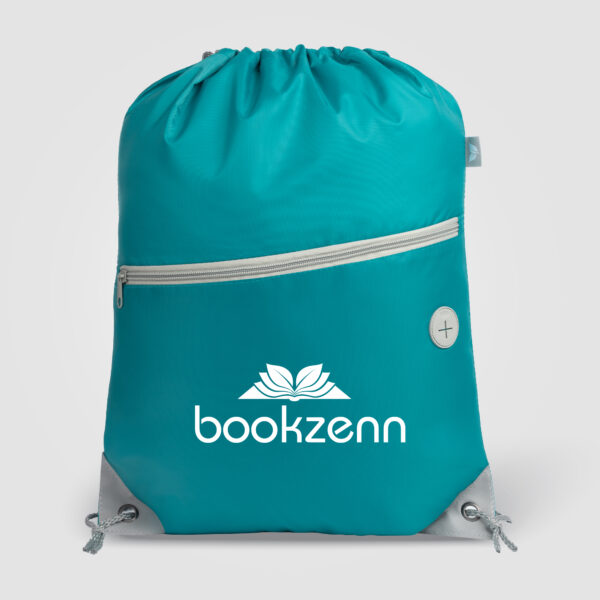 Sac à Cordon Vilda avec Poche Frontale Zippée – Image 3