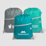 Sac à Cordon Vilda avec Poche Frontale Zippée