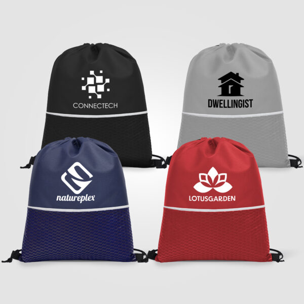 Sac à Cordon Non Tissé Gateway Deluxe – Image 1