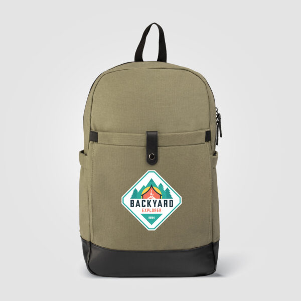 Odyssey Pack - Sac à dos en toile de coton recyclée – Image 4