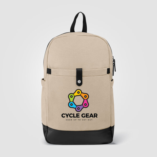 Odyssey Pack - Sac à dos en toile de coton recyclée – Image 3