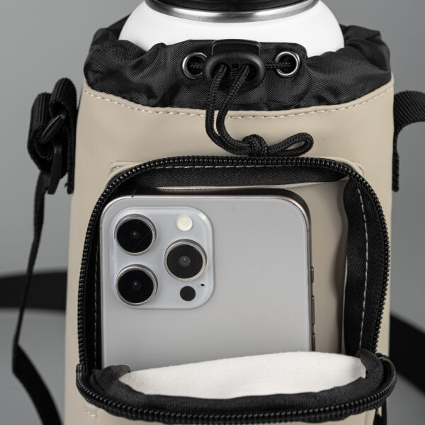 Sac Malmö pour bouteille en PU recyclé – Capacité 1.8 L – Image 6