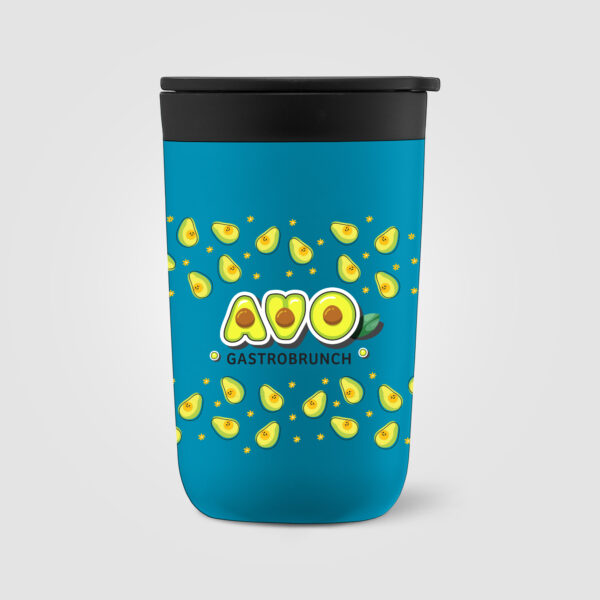 Gobelet à double paroi de 415 ml avec revêtement intérieur en PP recyclé – Image 5