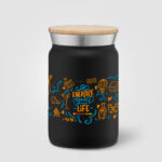 Gobelet Nordic en acier inoxydable personnalisé - 265 ml – Image 2