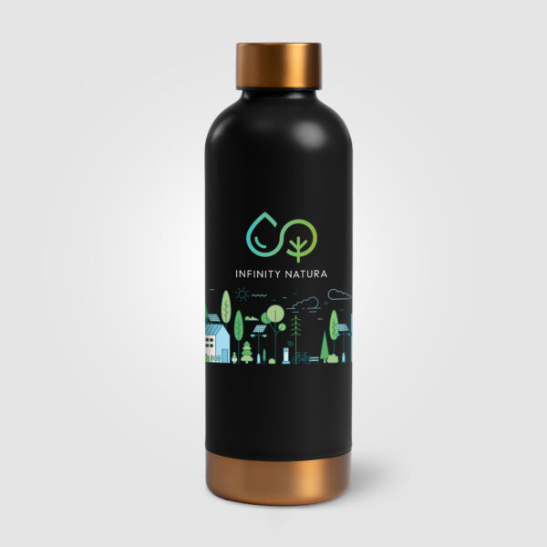 Bouteille en acier inoxydable à double paroi de 530 ml – Image 2