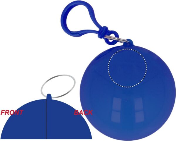 Poncho de Pluie Transparent en PE – Image 3