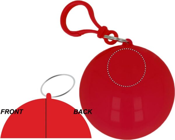 Poncho de Pluie Transparent en PE – Image 4