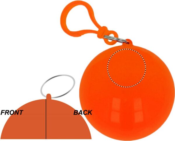 Poncho de Pluie Transparent en PE – Image 6