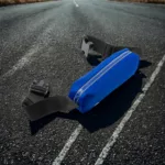 Sac banane sport tactile en lycra réfléchissant