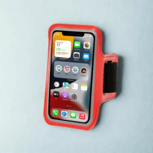 Bracelet de sport tactile réfléchissant avec poche pour clés