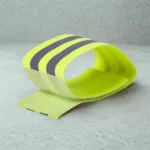 Brassard réfléchissant ajustable en polyester et élasthanne