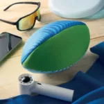 Ballon de rugby de plage en néoprène avec aiguille incluse