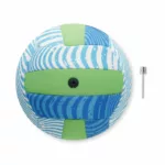 Ballon de plage en néoprène Ø16 cm avec aiguille – Image 2