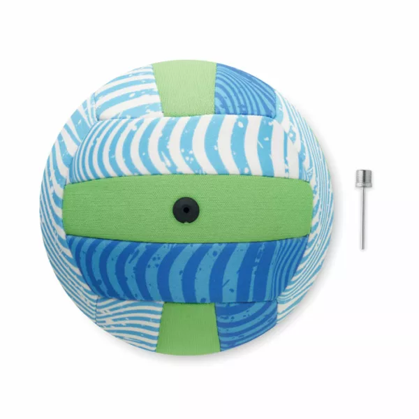 Ballon de plage en néoprène Ø16 cm avec aiguille – Image 2