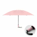 Parapluie pliant automatique 23’’ en RPET pongé 190T – Image 7
