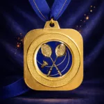 Médaille carrée 40 mm