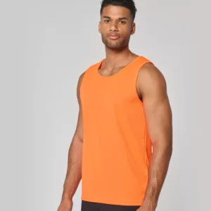 Débardeur homme en polyester léger à séchage rapide