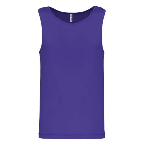 Débardeur homme en polyester léger à séchage rapide – Image 3