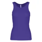 Débardeur femme sport en polyester léger à séchage rapide – Image 2