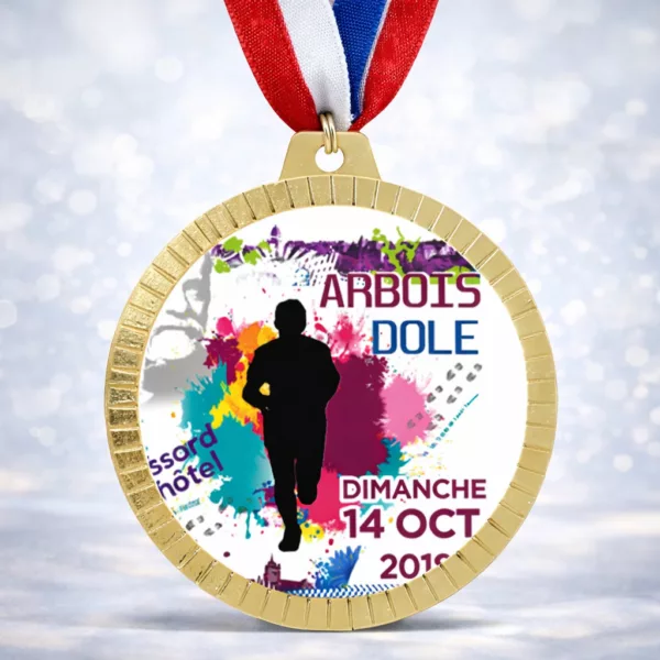 Médaille personnalisable 70 mm – Image 1